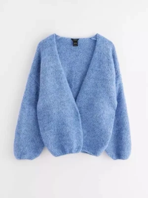 Stickad cardigan Lindex  - Ljusblå stickad cardigan från Lindex. Endast testad. Storlek xs/s
