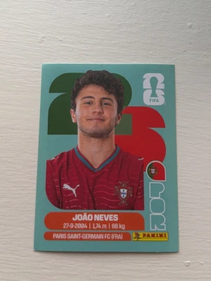 João Neves FIFA Panini sticker - Säljer João Neves FIFA Panini sticker från detta VM 2026🤍⚽️🇵🇹