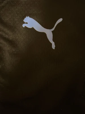 Svart träningsjacka från Puma - Snygg svart träningsjacka från Puma med klassisk logga på bröstet. Jackan har dragkedja och är tillverkad i ett lätt och smidigt material som passar perfekt till träning eller uppvärmning. Enkel och stilren design som funkar till alla sportaktiviteter.