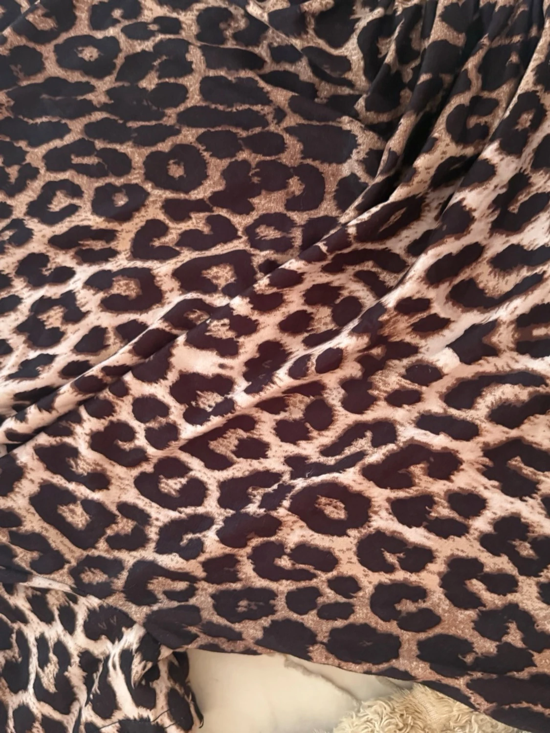 Leopardmönstrad kort tröja - 2