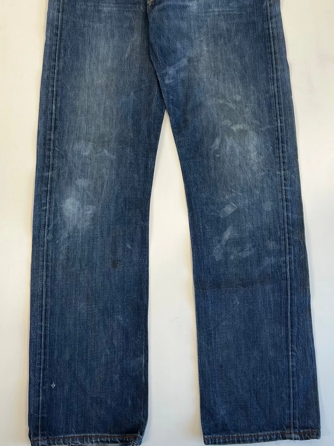 Levi’s 501 W32/L32 Original Fit Jeans Blå Denim Vintage 100% Bomull - 1