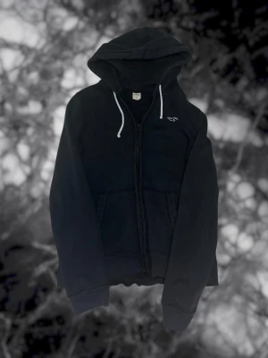 Hollister Hoodue - Säljer en svart Hollister Hoodie, storlek S. Välanvänd men inga defekter.