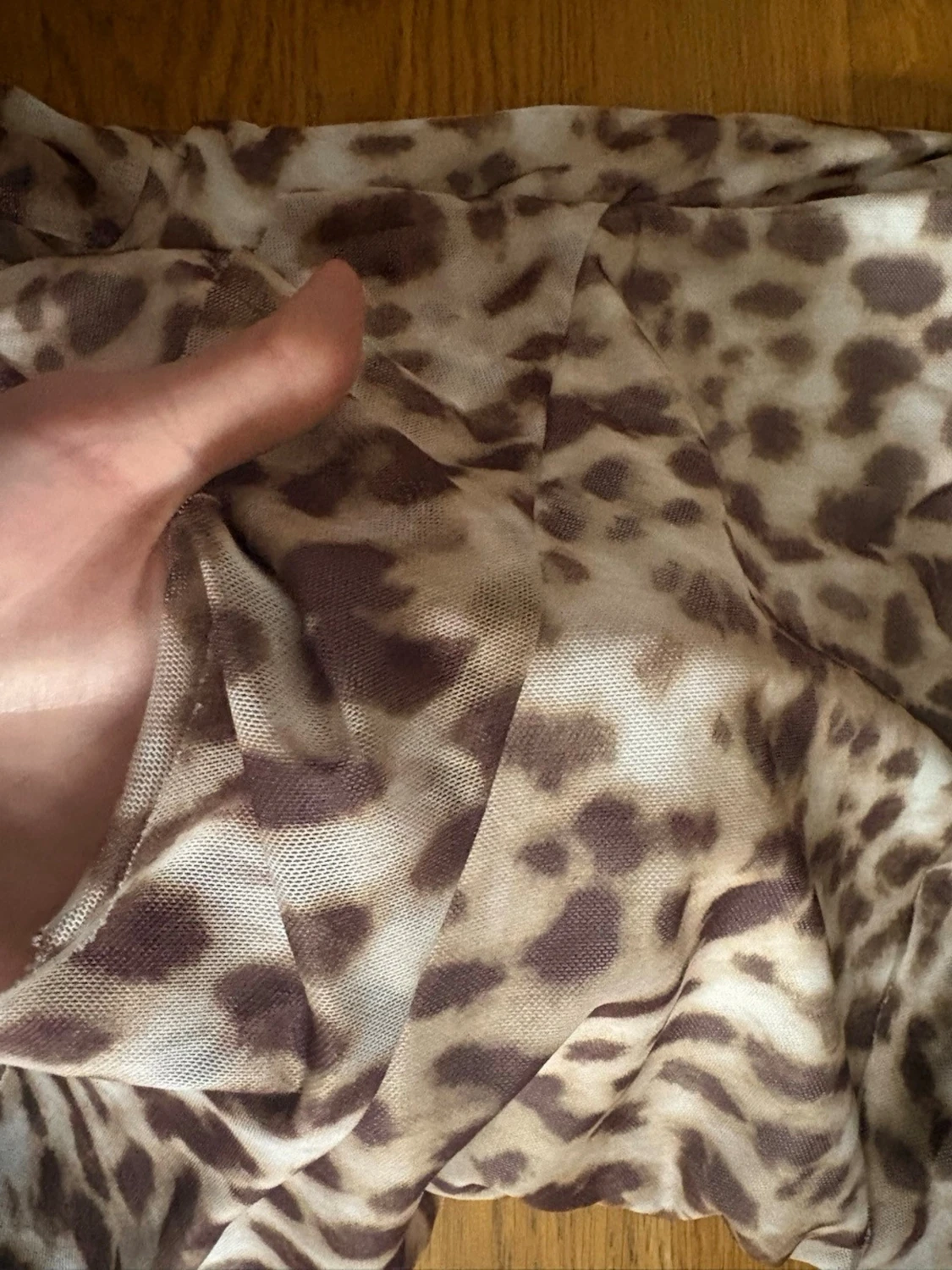 Leopardmönstrad omlottopp från J'aime - 3