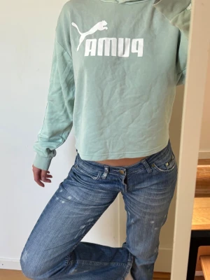 Mintgrön hoodie från Puma