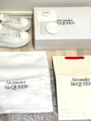 SKOSNÖREN ENBART! Alexander McQueen vita  - Enbart skosnören!