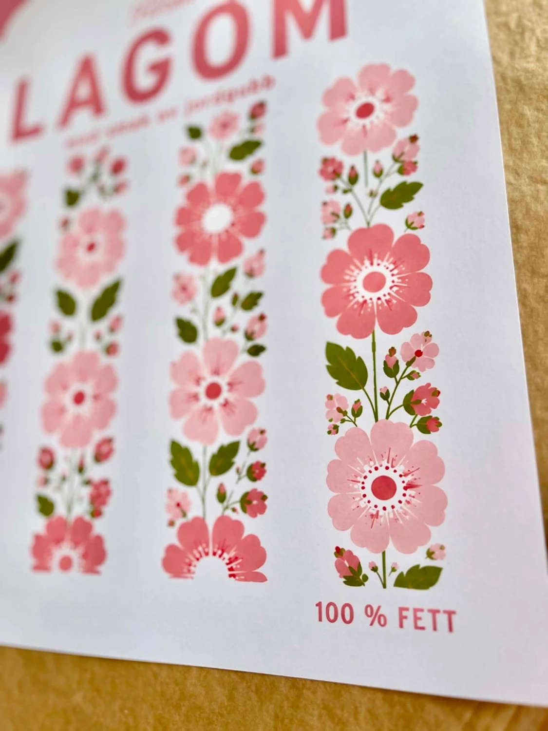 Poster A3 Lagom - 2