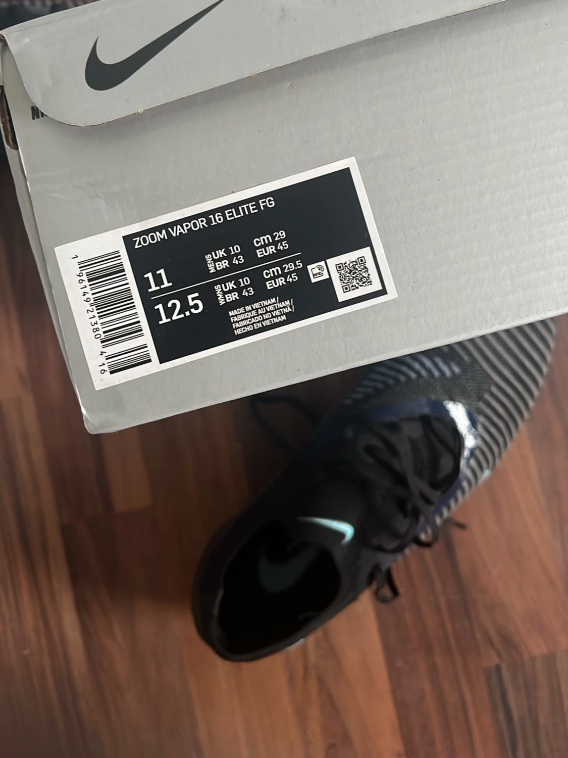 Nike Phantom GT2 fotbollsskor svart/blå - 3