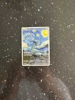 Custom Pokémon card – Van Gogh inspired artwork - 🎁 Every purchase from HappiCollectr always includes a free gift as a thank-you for your support.  Fan-made custom card featuring Pokémon in a style inspired by Vincent van Gogh’s paintings. It’s more of a decorative collectible than a playable card.  • Custom, unofficial item (not an official Pokémon card) • Van Gogh inspired style • Printed card, good for display or collecting • Could also work as a small gift  Just a personal creative piece, not affiliated with Pokémon or the official TCG.  