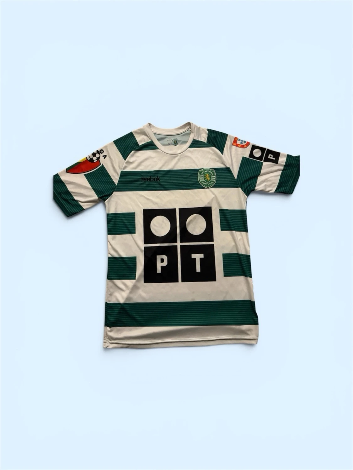 Grönvit fotbollströja Sporting CP - 1