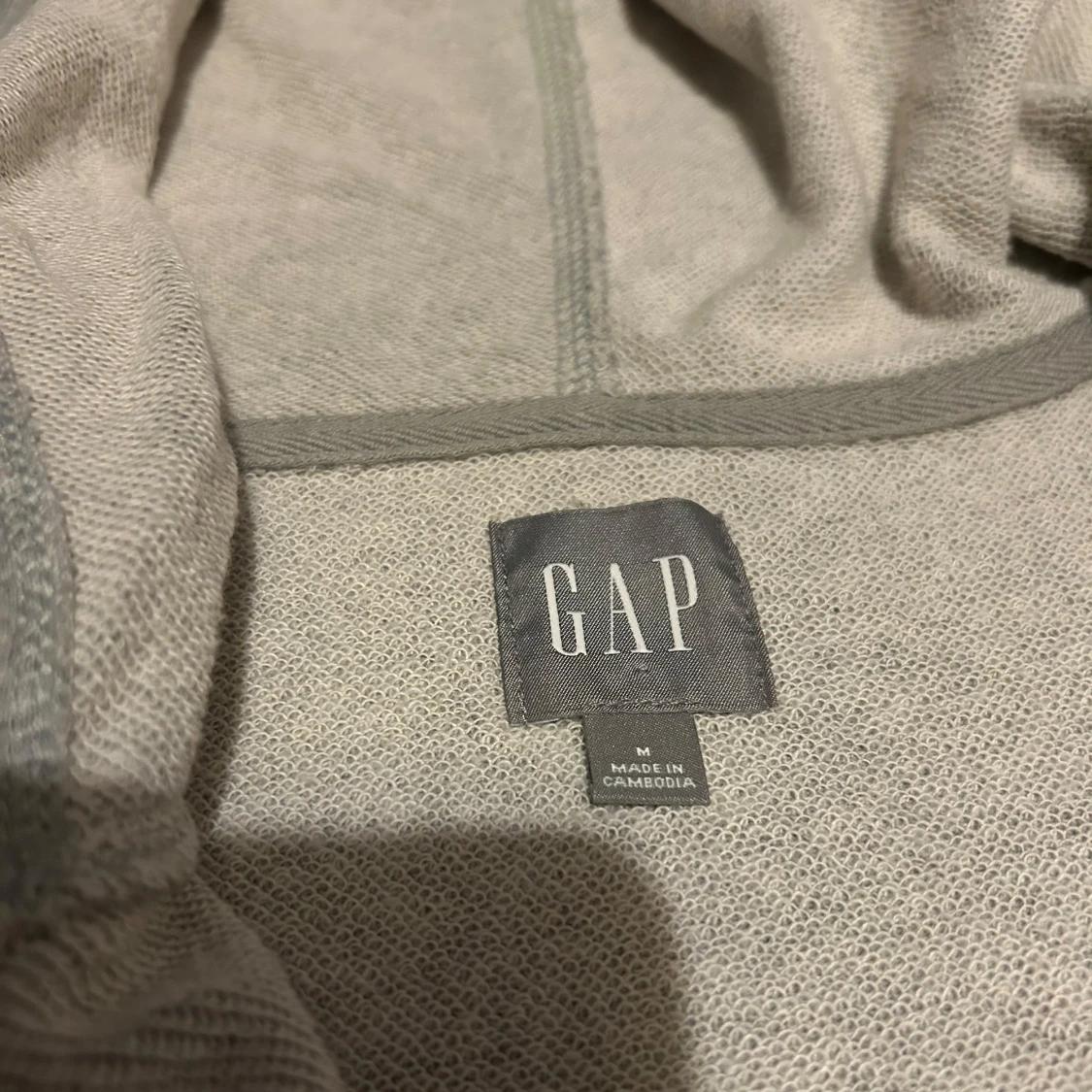 Grå hoodie-dragkedja från GAP - 2