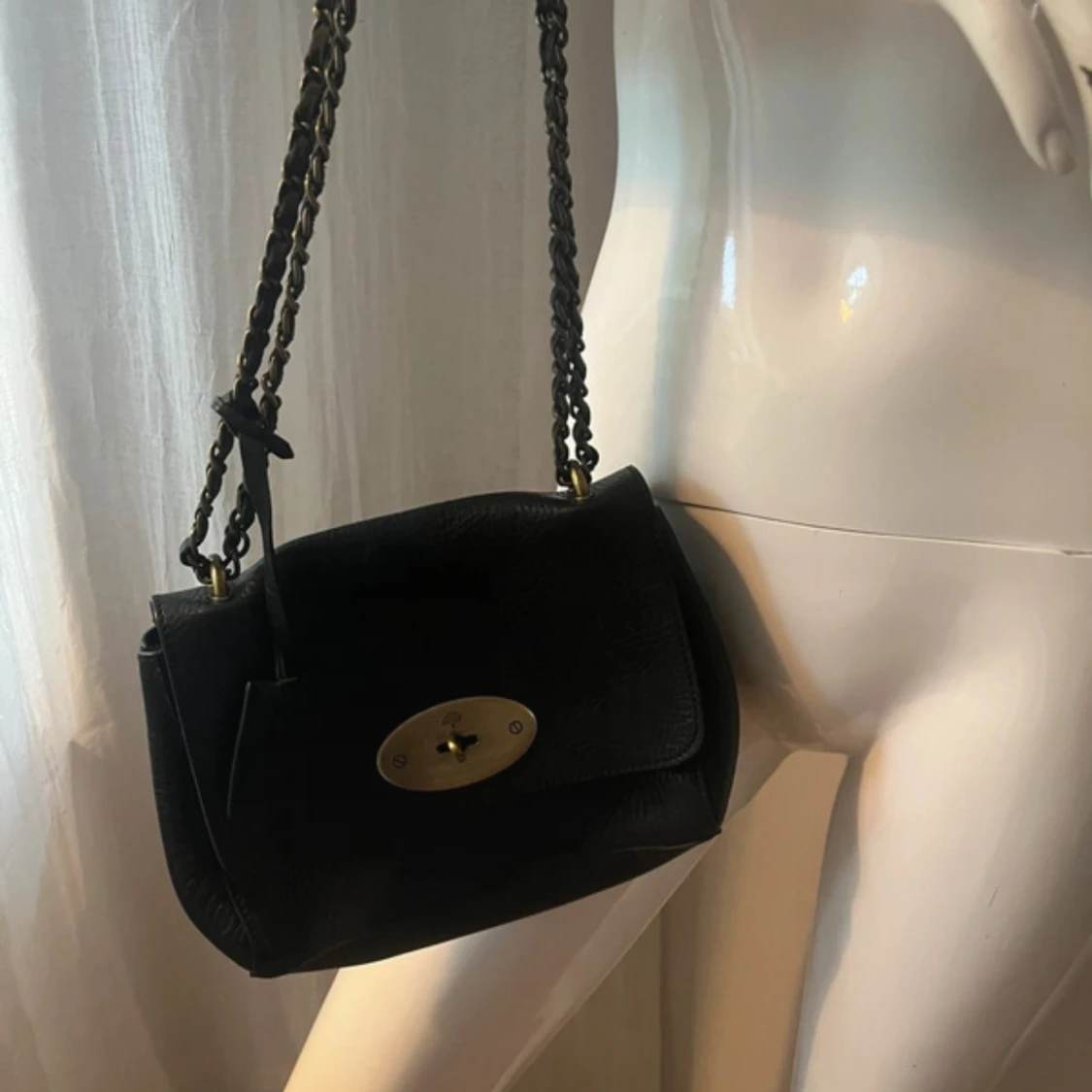 Mulberry ”Lilly” axelväska i skinn - 1