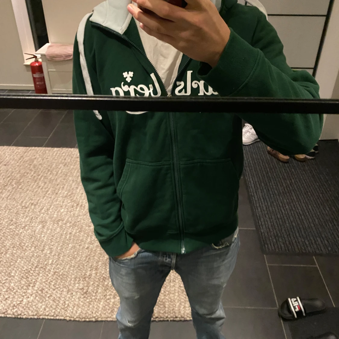 Carlsberg zipup hoodie