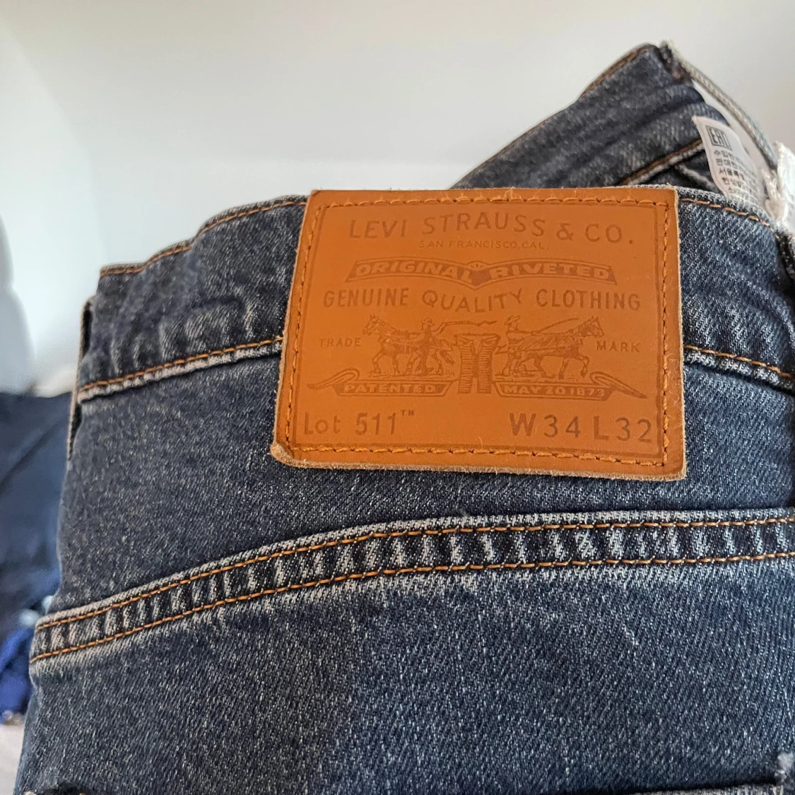 Levi's 511 blå jeans W34 L32