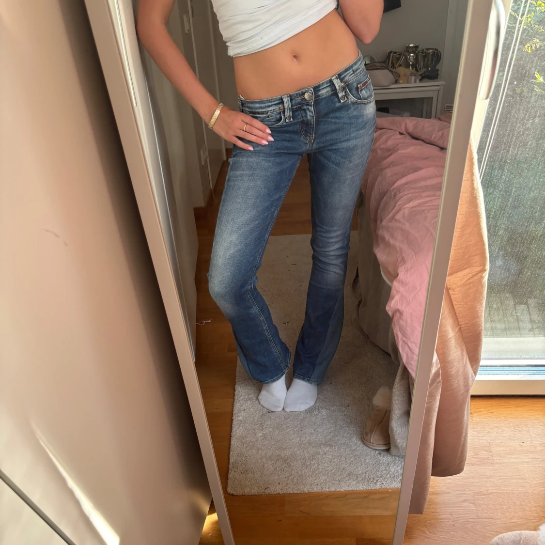 Low waist jeans från Tommy Hilfiger