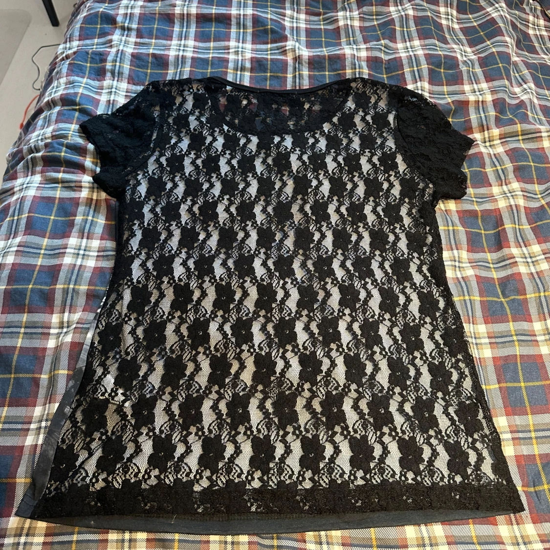 Svart spetsblus San Francisco Favor Fashion - 1