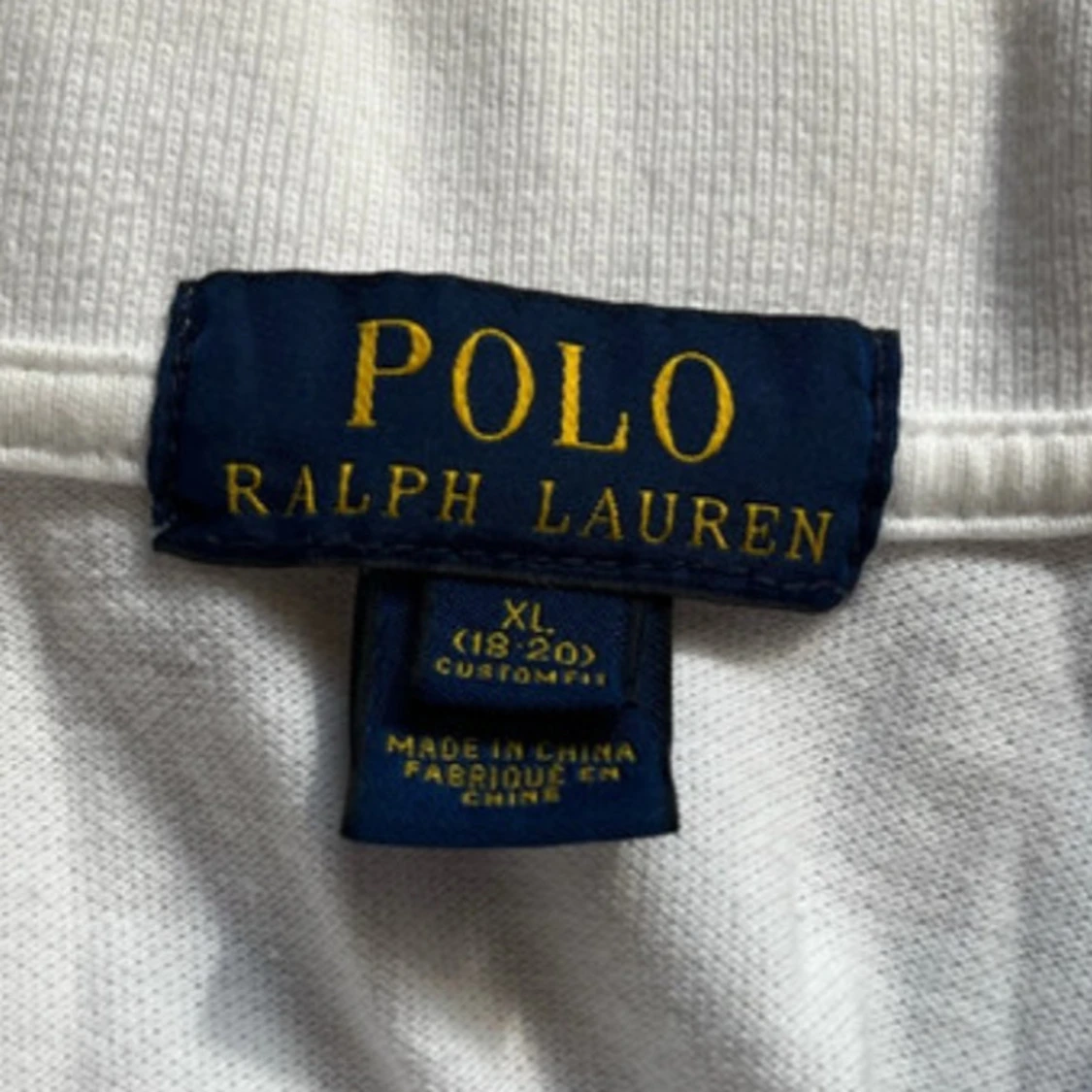 Vit pikétröja från Polo Ralph Lauren - 2