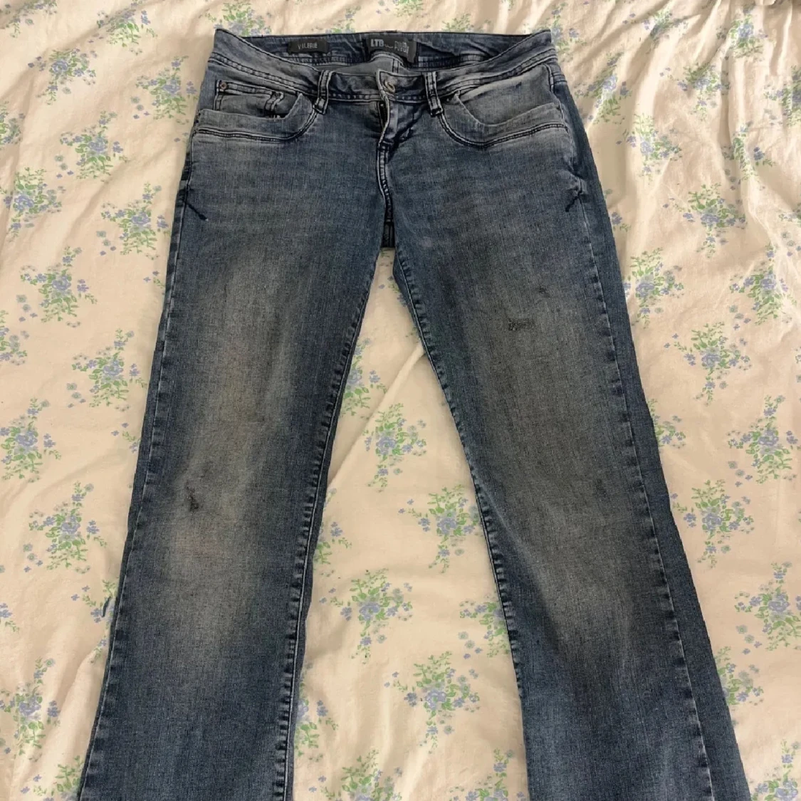Blå bootcut jeans från LTB - 2
