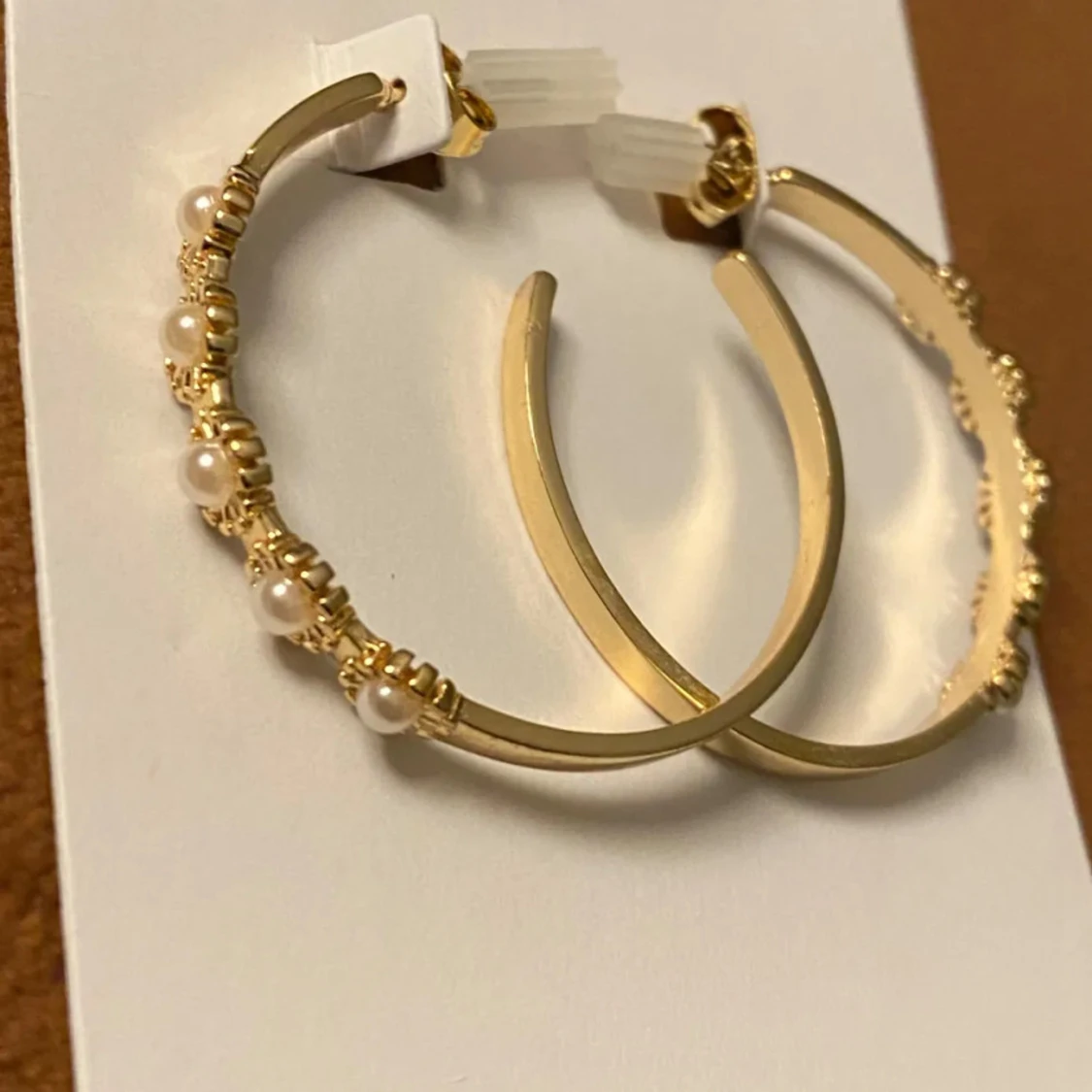 Guldiga örhängen! Hoop!  - 2