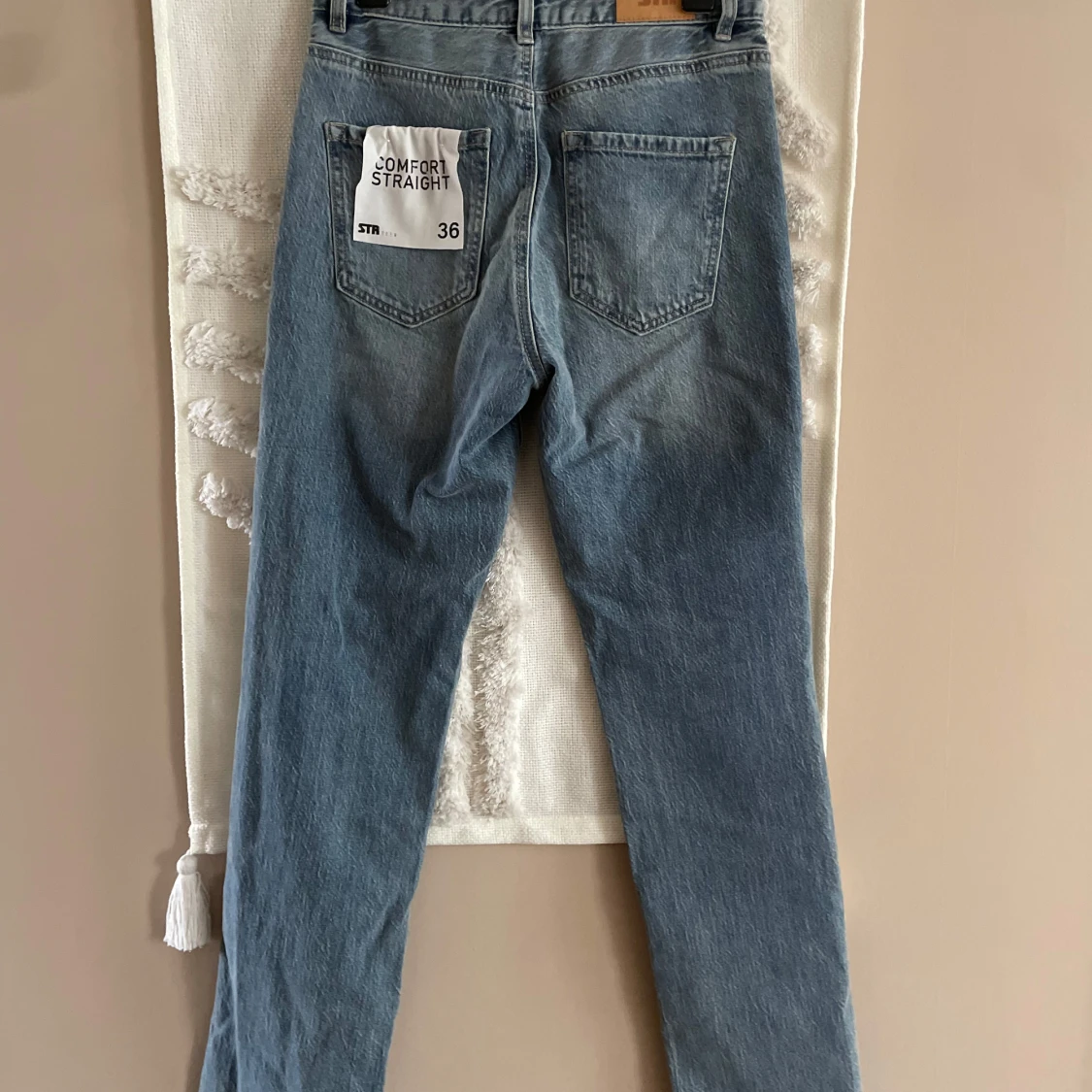 Blå comfort straight jeans Stradivarius - 2