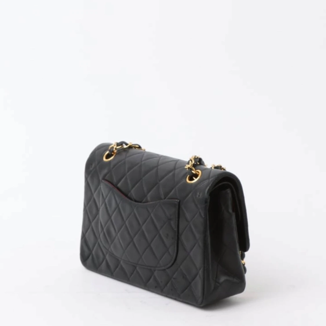 Svart quiltad handväska  - 2