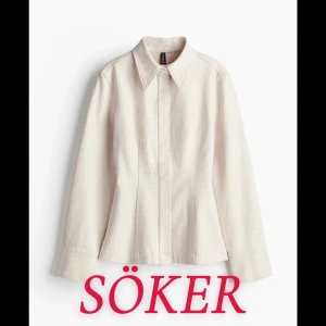 Beige skjorta - Söker denna skjortan från hm divided!!! Den är helt slutsåld😭behöver antingen 44,46 eller 48