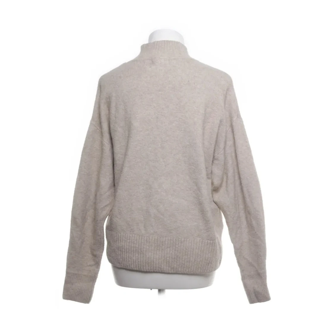 Beige stickad tröja  - 1