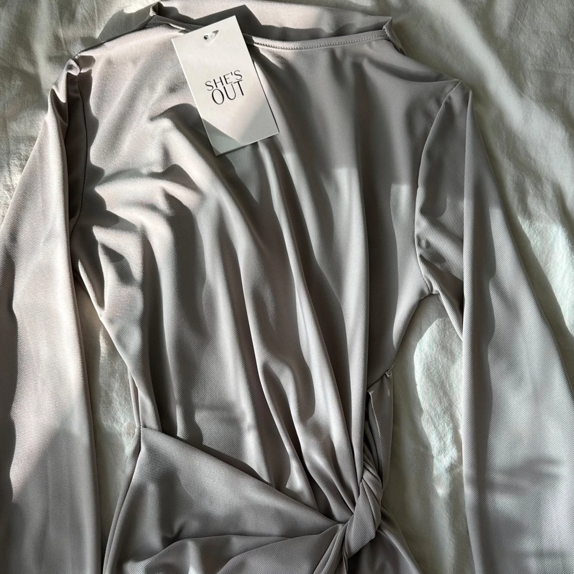 Beige långklänning från She's Out - 2