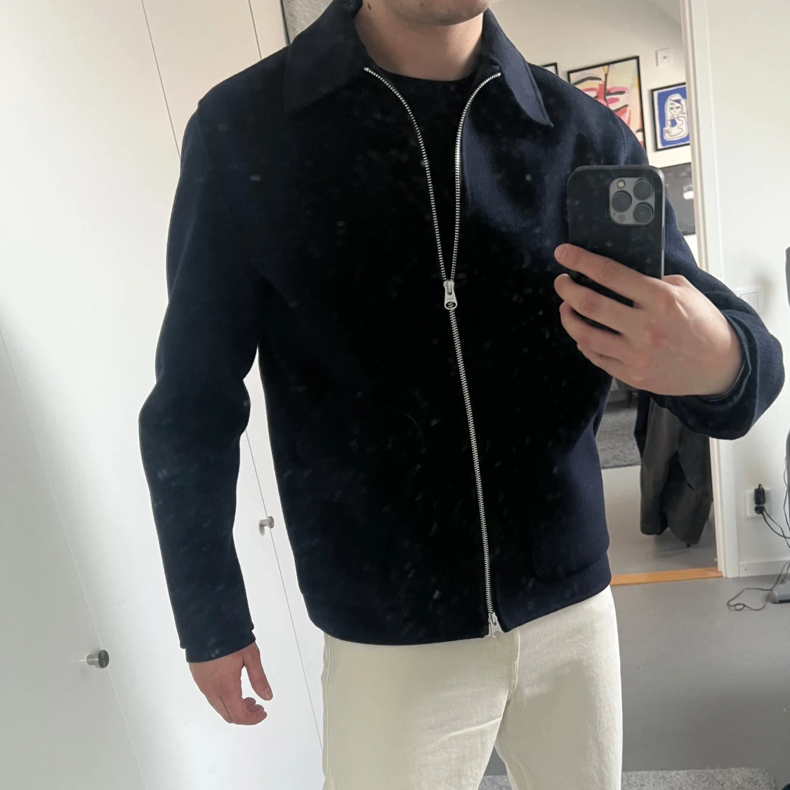 ARKET Full Zip Vårjacka