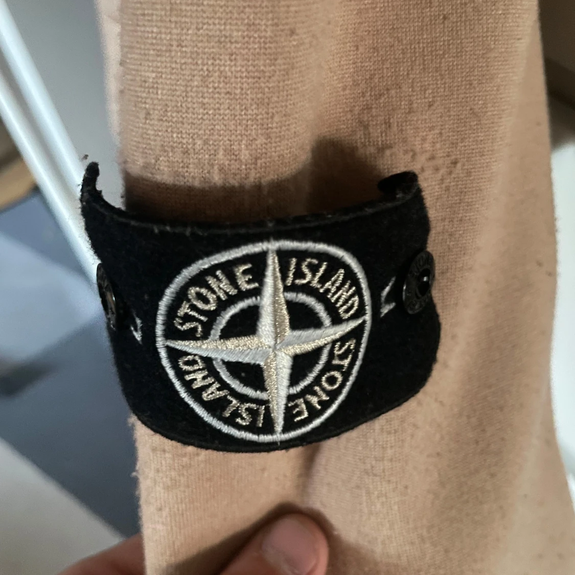 Beige hoodie från Stone Island - 1