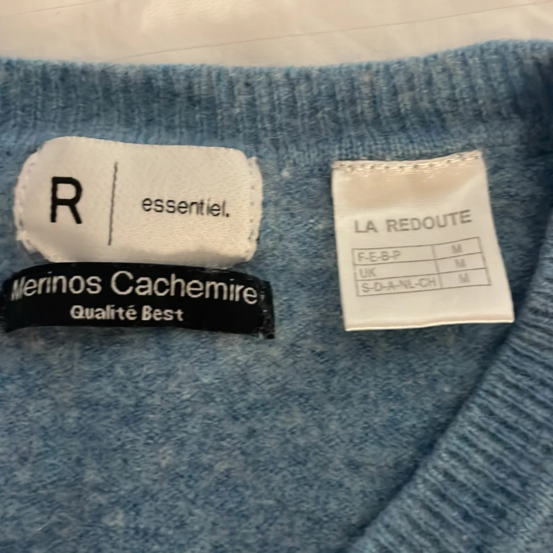 Ljusblå merinoullströja från La Redoute - 2