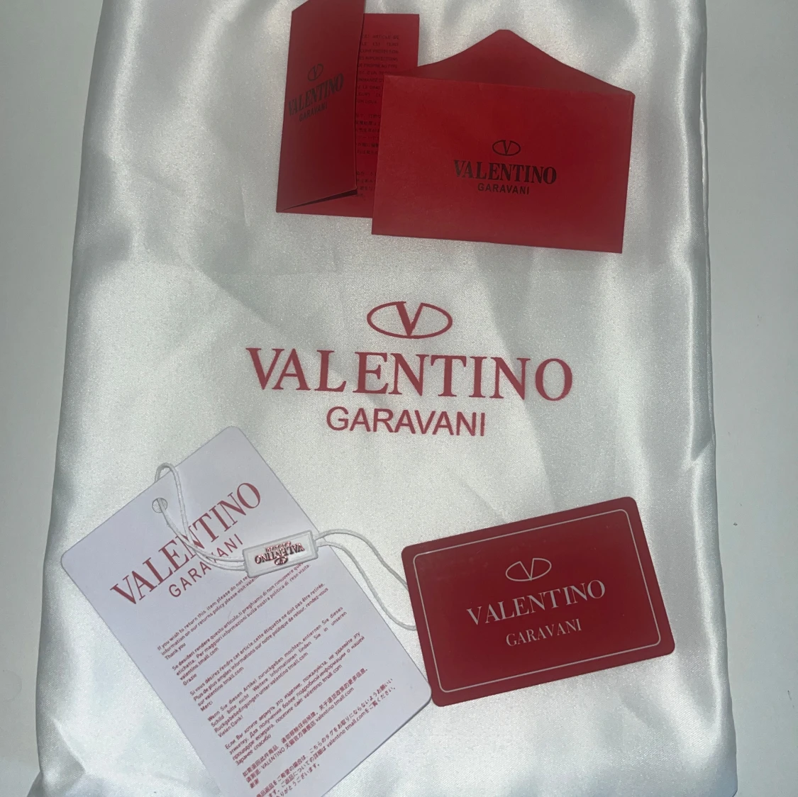 Valentino Garavani Open sneakers med mörkblå band - 3