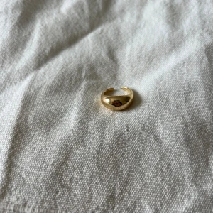 Guld ring - Justerbar och rostfri stål 