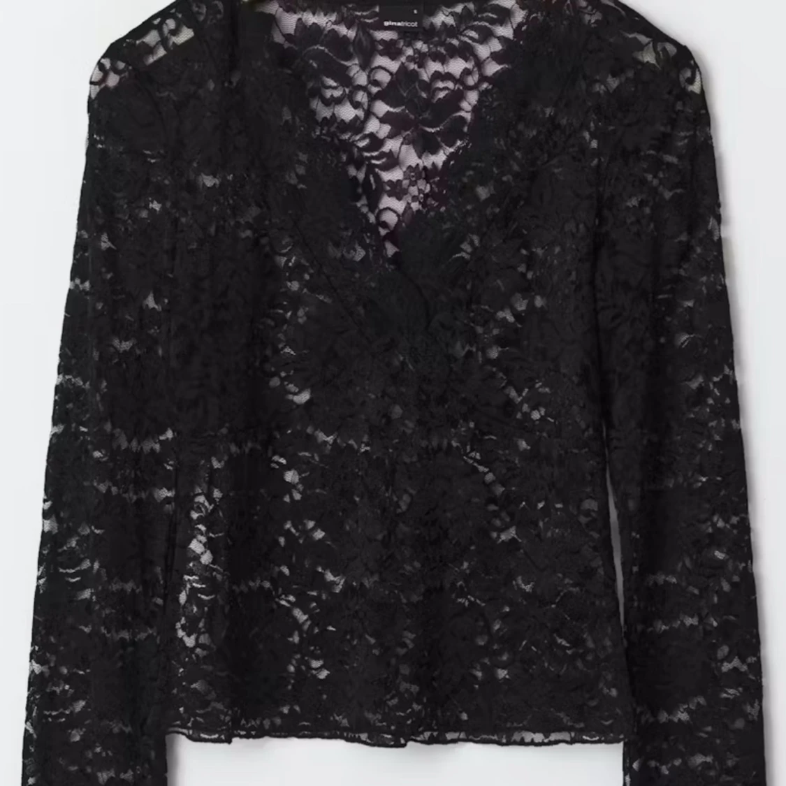 Svart spetsblus - 1