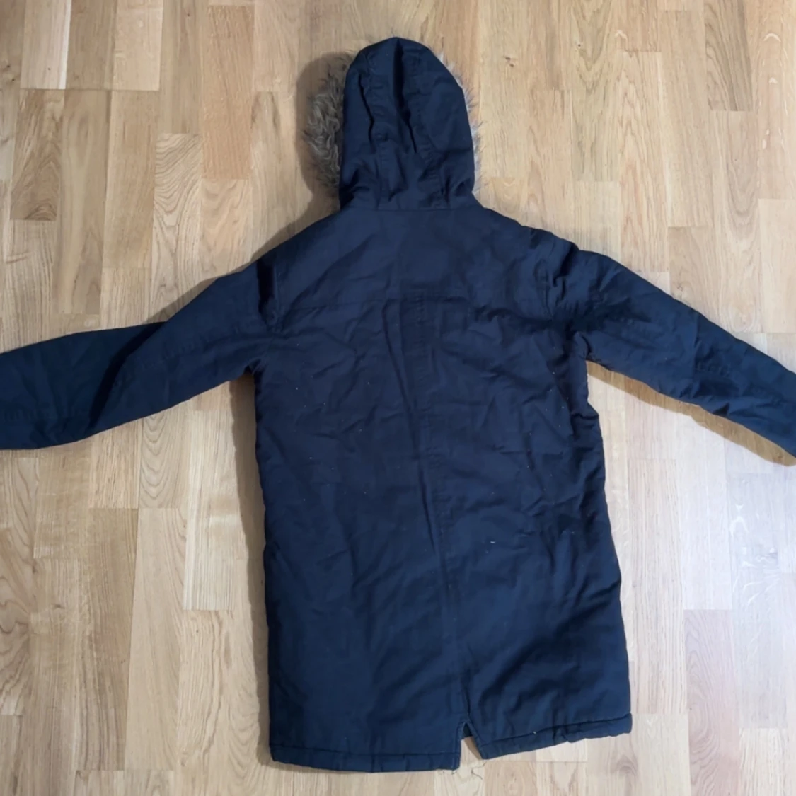 Svart parkajacka med fuskpäls från Pepperts! Teens - 2