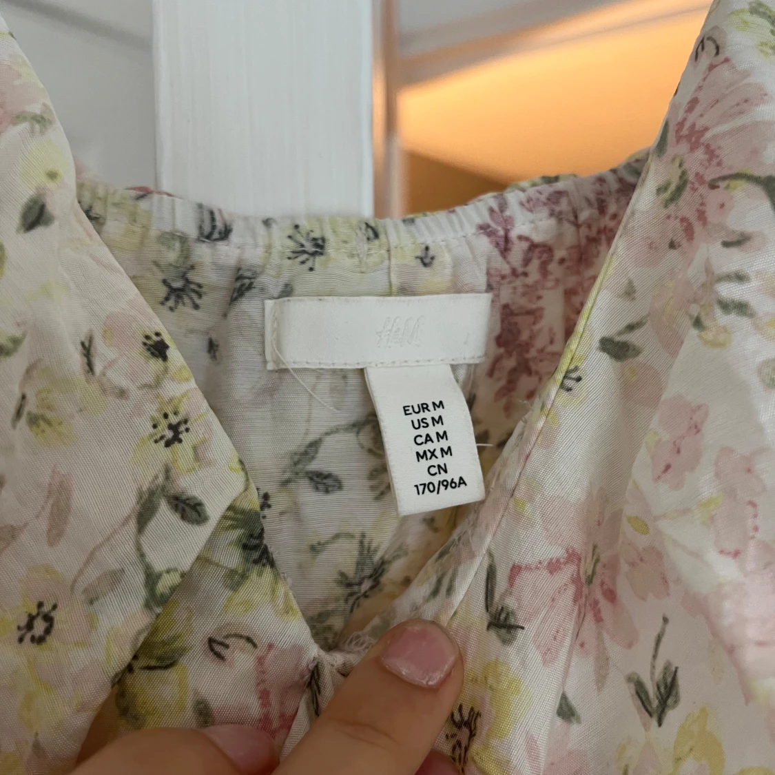 Blommig långklänning från H&M - 3