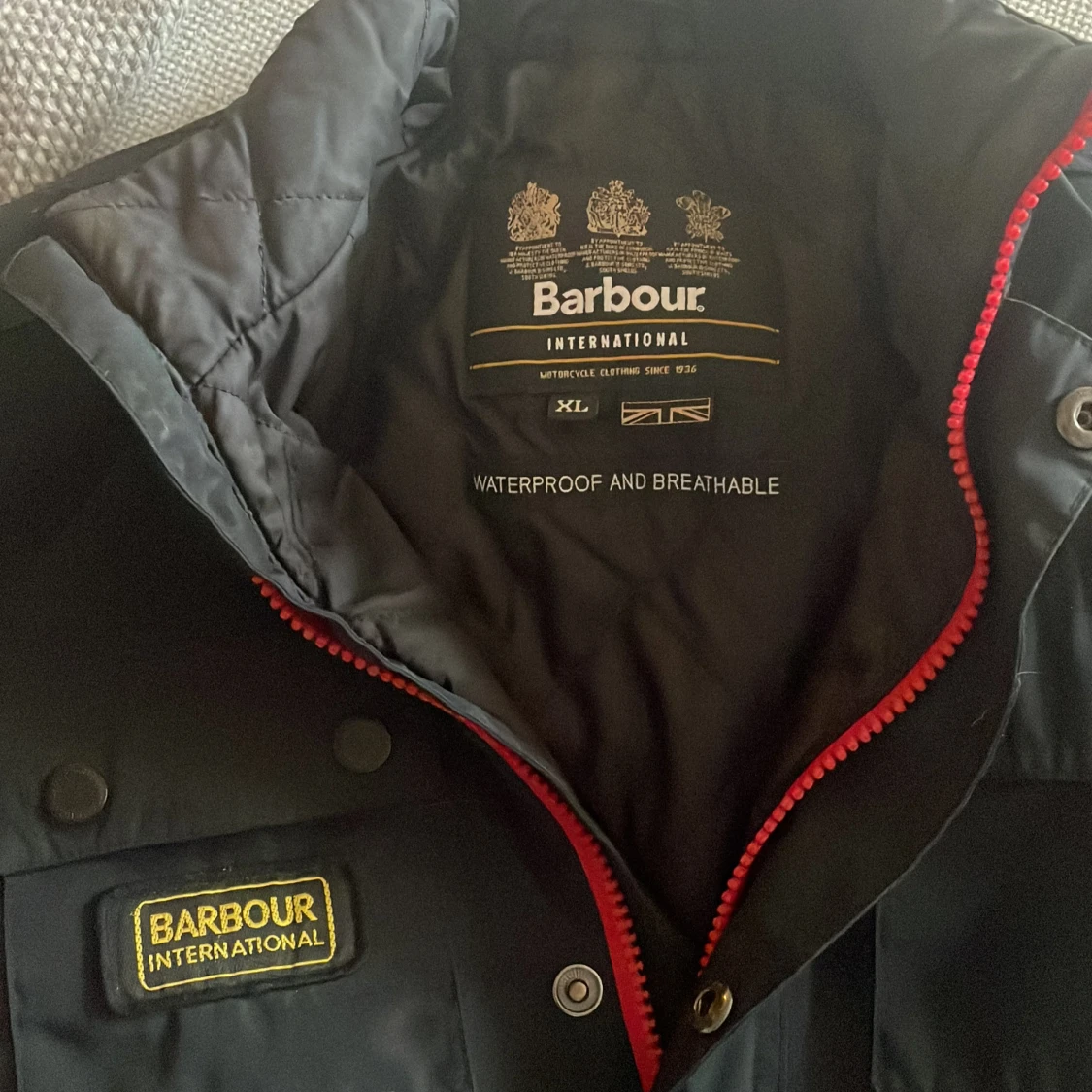 Svart vindjacka från Barbour XL - 1