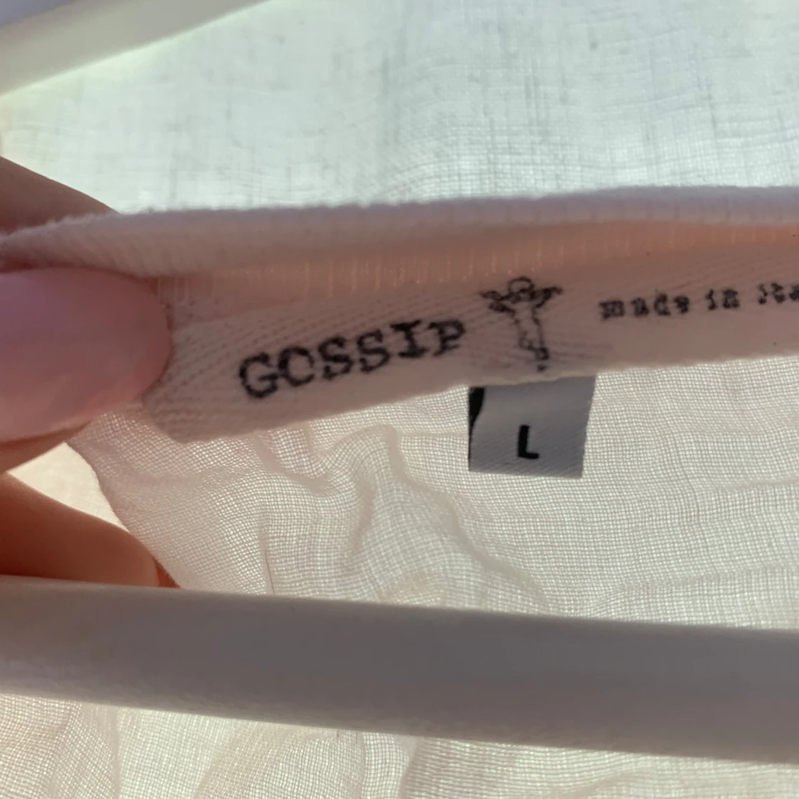 Ljusrosa transparent blus från Gossip - 3