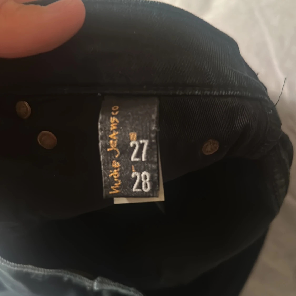Svarta jeans från Nudie Jeans, W27 L28 - 2