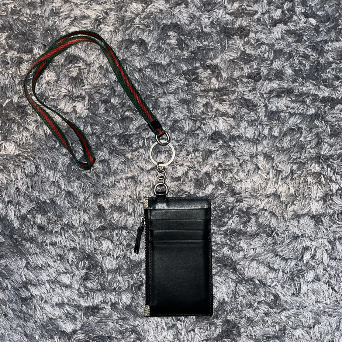 Gucci plånbok med orm och nyckelband - 1