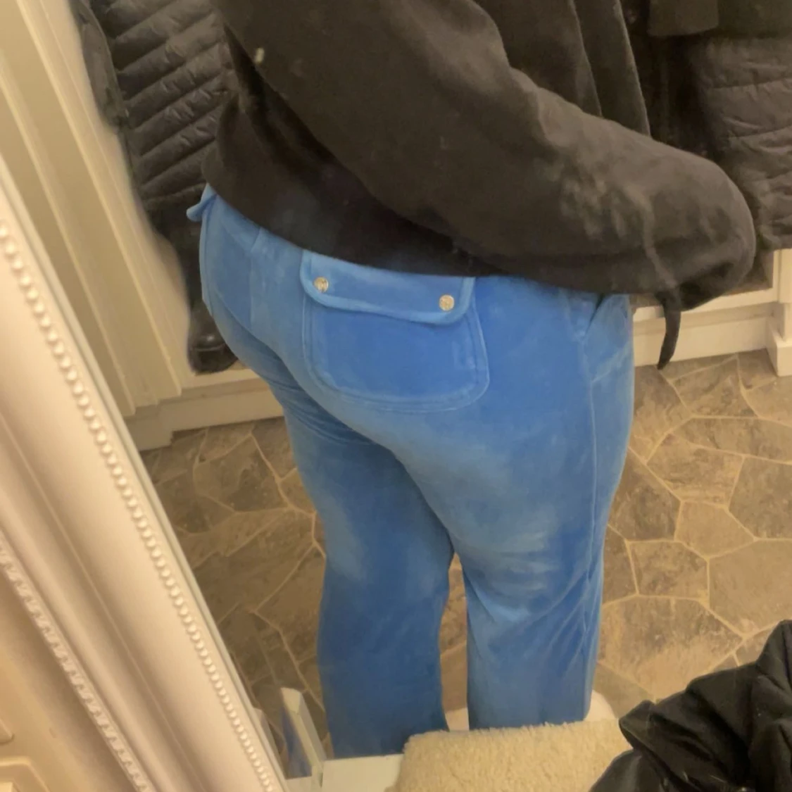 Blåa Juicy Couture byxor  - 1