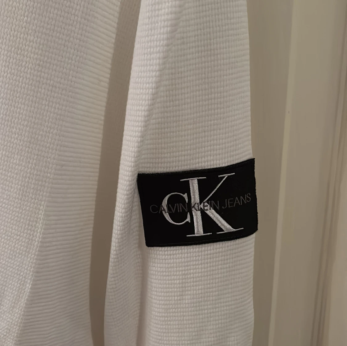 Vit långärmad tröja Calvin Klein - 1
