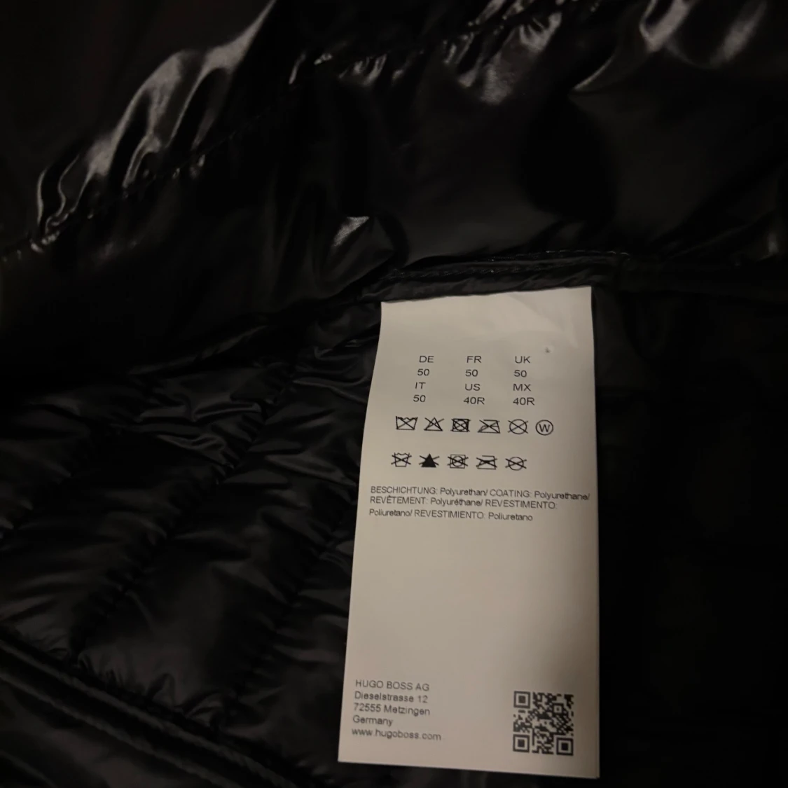 Svart quiltad väst från Boss - 2