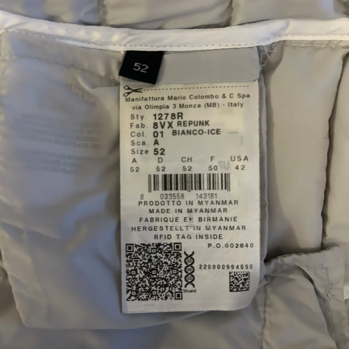 Vit dunväst från Colmar - 2