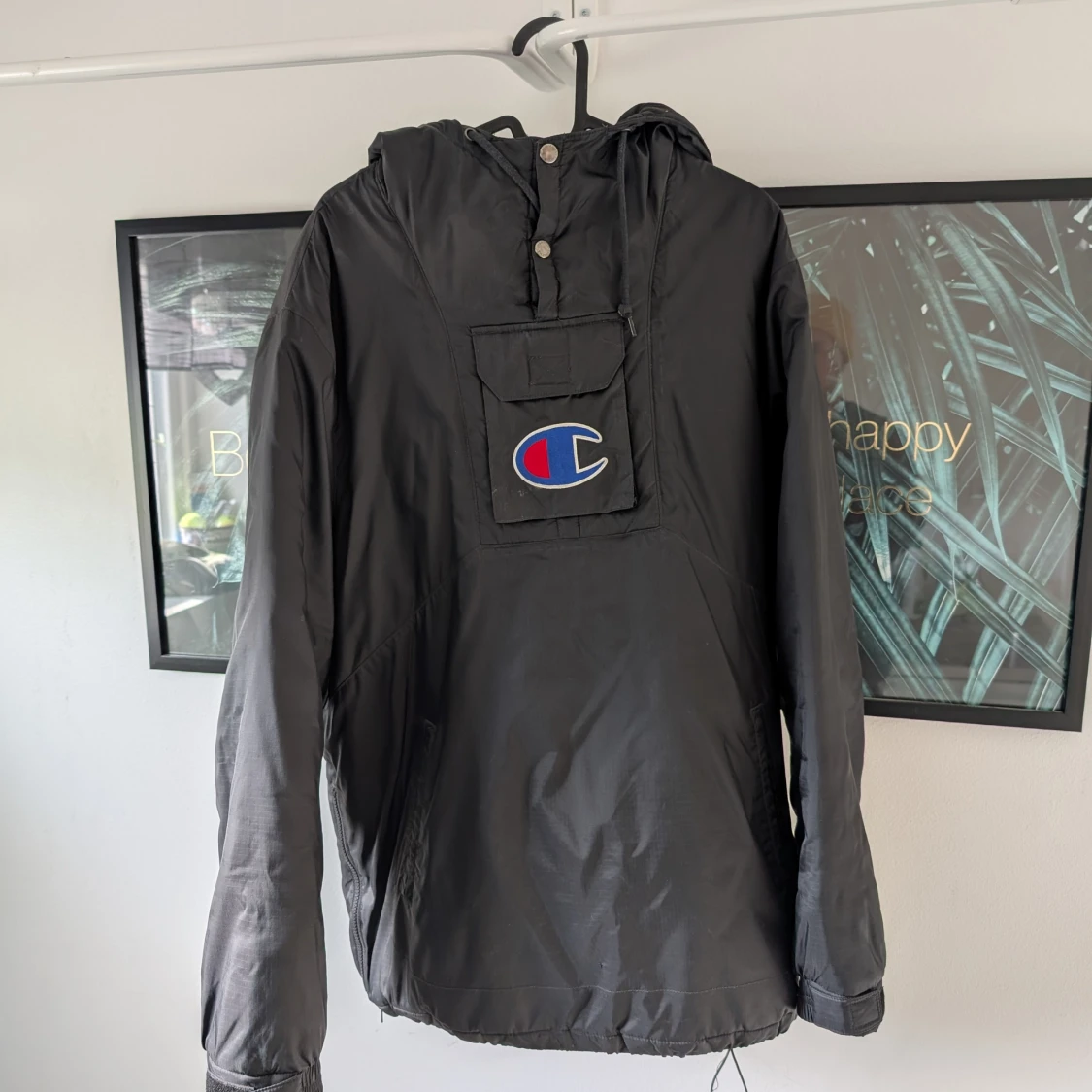 Svart jacka från Champion x Supreme