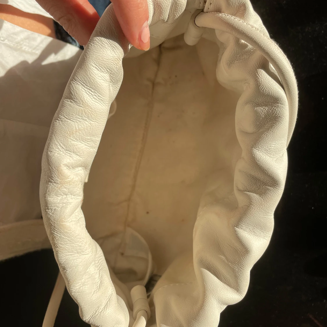 Vit clutch väska COS - 4