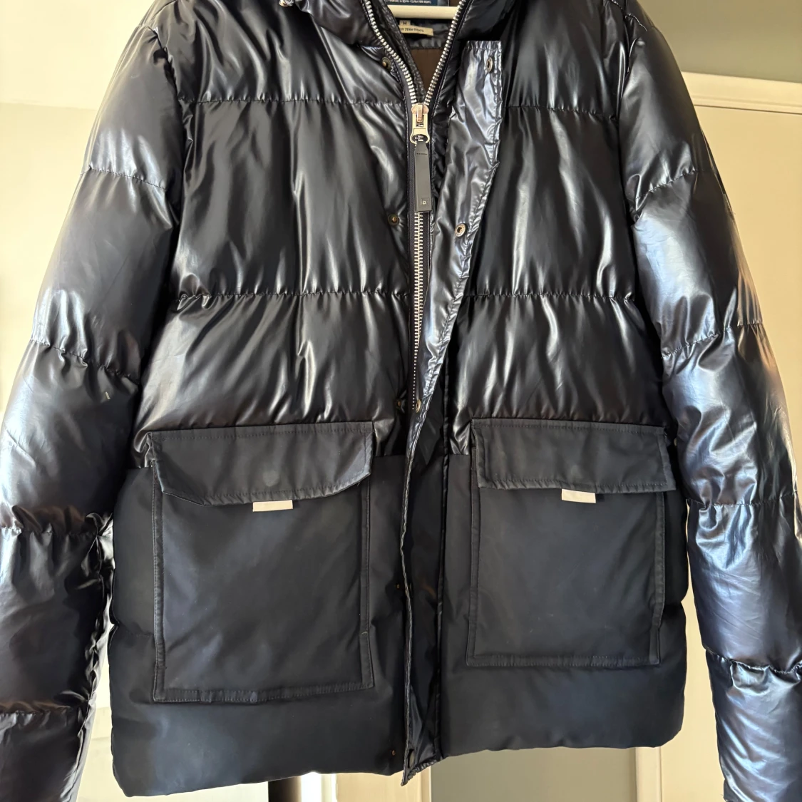 Blå pufferjacka från Blend