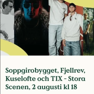 soppgirobygget liseberg - 1 stå plats kom med bud