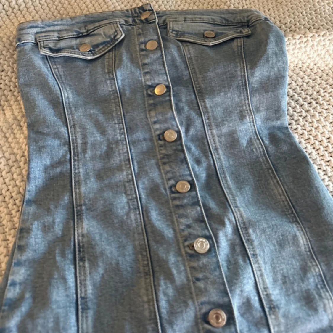 Gina Tricot jeansklänning - 2