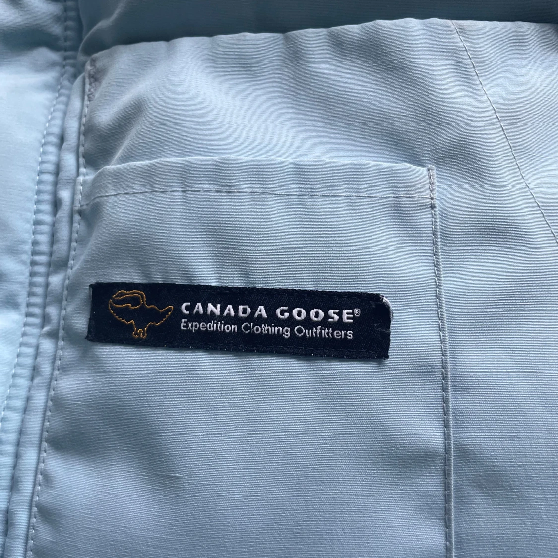 Ljusblå dunväst från Canada Goose - 1