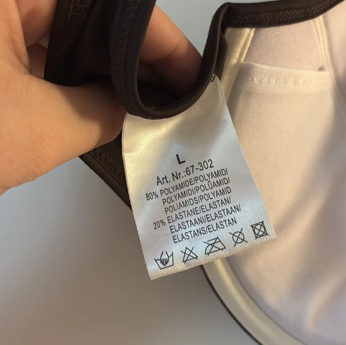 Mörkbrun bikini överdel 🤍 - 2